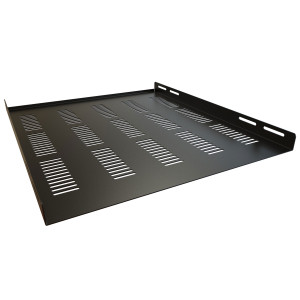 Hammond Manufacturing RZVS1921BK1 Four Post Mounting Zero Space Fixed Shelf