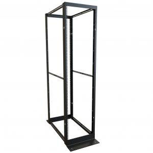 Hammond Manufacturing DC4R4436F 44U 4-Post Fixed Depth Open Frame Rack