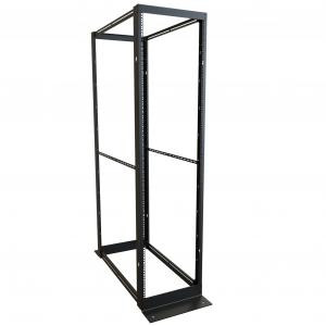 Hammond Manufacturing DC4R4442F 44U 4-Post Fixed Depth Open Frame Rack