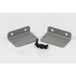 Hammond Manufacturing 1455DF clear anodized flange kit 1455D enclosures
