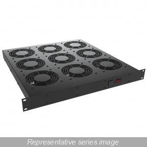 Hammond Manufacturing FT900HA1220BK Rack Mount Fan Tray