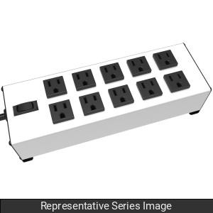 Hammond Manufacturing 1580H10B1 Industrial Power Strip