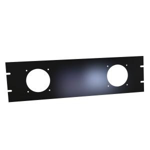 Hammond Manufacturing PPFP190802BK1 3U Fan Panel