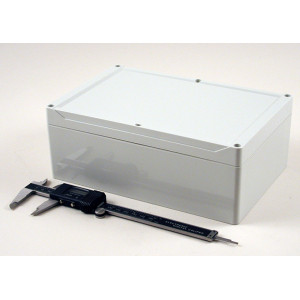 Hammond Manufacturing 1555VAGY RAL7035 grey watertight plastic enclosure