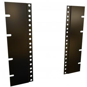 Hammond Manufacturing PBAS19010BK2 6U Rack Rail Reducer Panel