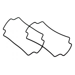 Hammond Manufacturing 1554FGASKET replacement gaskets for 1554 series, 2-pack