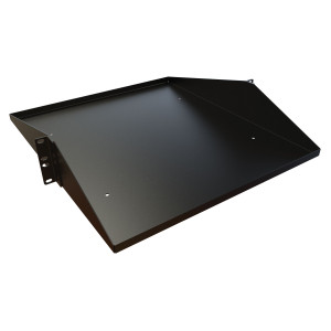 Hammond Manufacturing DNDMS19BK1 2U Two Post Centered Shelf