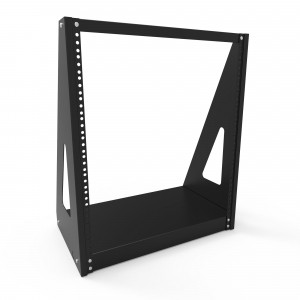 Hammond Manufacturing RRTT1921BK1 12U 2-Post Open Frame Rack