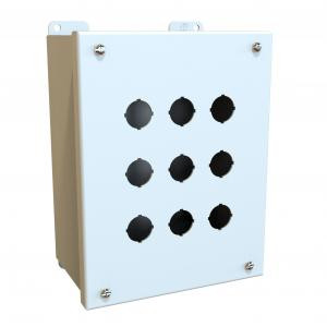 Hammond Manufacturing MPB9LG Type 12 Mild Steel Miniature Pushbutton Enclosure