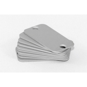 Hammond Manufacturing 1455DAL-10 aluminum end panels for 1455D enclosures - 10/pack