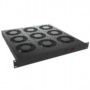 Hammond Manufacturing FT900HA1BK Rack Mount Fan Tray