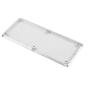 Hammond Manufacturing 1591HC lid - clear polycarbonate, made to fit 1591H enclosures