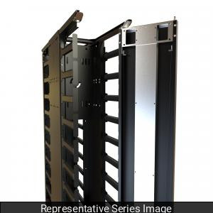 Hammond Manufacturing VFMAP12WH High-Density Vertical Finger Manager