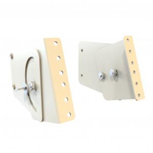 Hammond Manufacturing HLP2UR 2U Round Hole Punched Rotating Mounting Rails