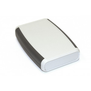 Hammond Manufacturing 1553BGY grey ABS w/ grey soft side hand held enclosure 4.62x3.11x0.95