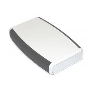 Hammond Manufacturing 1553DGY grey ABS w/ grey soft side hand held enclosure 5.80x3.50x0.98