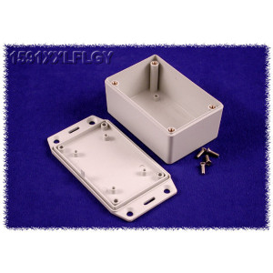 Hammond Manufacturing 1591XXLFLGY enclosure - plastic