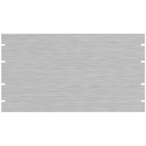 Hammond Manufacturing PBPA19010UNF Aluminum Rack Panel