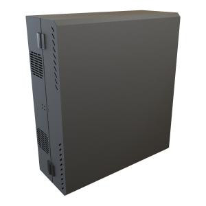 Hammond Manufacturing HLP4U31BK Low-Profile Wall Mount Rack Cabinet