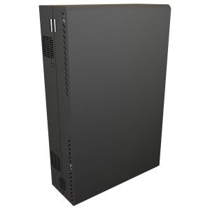 Hammond Manufacturing HLP4U43BK Low-Profile Wall Mount Rack Cabinet