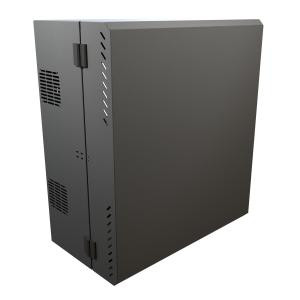 Hammond Manufacturing HLP6U31BK Low-Profile Wall Mount Rack Cabinet