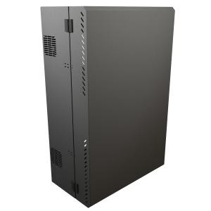 Hammond Manufacturing HLP6U43BK Low-Profile Wall Mount Rack Cabinet