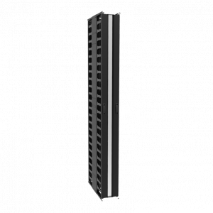 Hammond Manufacturing VFMMD8BK High-Density Vertical Finger Manager