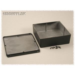 Hammond Manufacturing 1590WFFLBK enclosure - watertight diecast