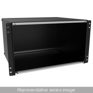 Hammond Manufacturing RMCP10 rack - spare panel for RMC series, 6U, Textured Black