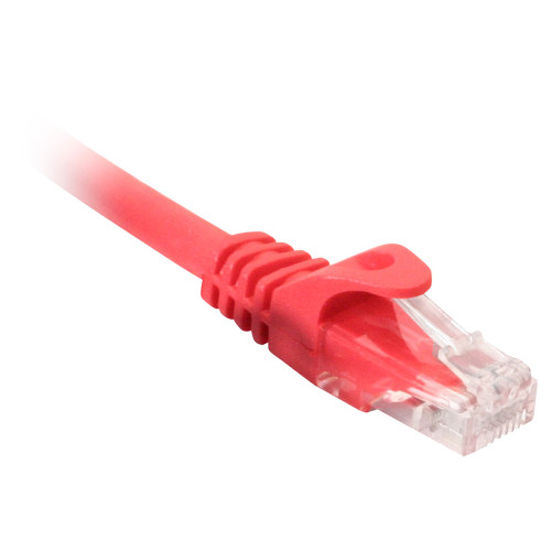 Quest NPC-1310 10ft. Red Cat5E, 350 MHz Snagless Patch Cable