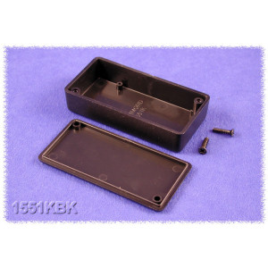 Hammond Manufacturing 1551KBK ABS Plastic Miniature Hand Held Enclosure