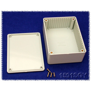 Hammond Manufacturing 1591SGY enclosure - plastic