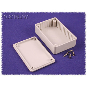 Hammond Manufacturing 1591MSGY enclosure - plastic