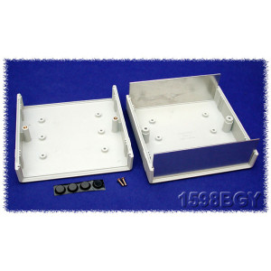 Hammond Manufacturing 1598BGY enclosure - plastic