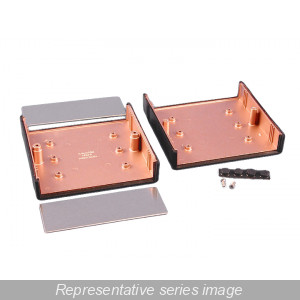 Hammond Manufacturing 1598RJBK enclosure - plastic, EMI/RFI shielded
