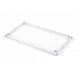 Hammond Manufacturing 1591DC lid - clear polycarbonate, made to fit 1591D enclosures