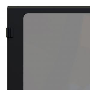 Hammond Manufacturing HWCWD3018UBK 18U HWC Vented Window Door