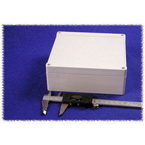 Hammond Manufacturing 1555RGY RAL7035 grey watertight plastic enclosure