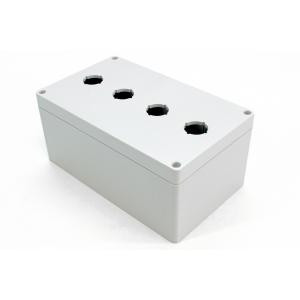 Hammond Manufacturing 1554MPB4 N4X PB encl - 4 PB x 22.5mm - Polycarb