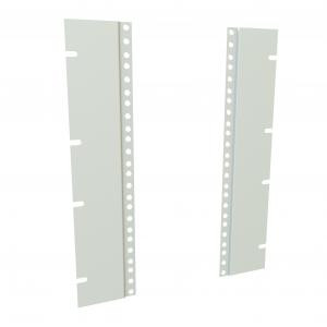 Hammond Manufacturing PBAS19014LG2 8U Rack Rail Reducer Panel