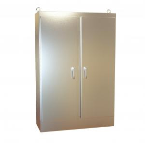 Hammond Manufacturing HN4FS724818SS Type 4X Stainless Steel Two Door Freestanding Enclosure