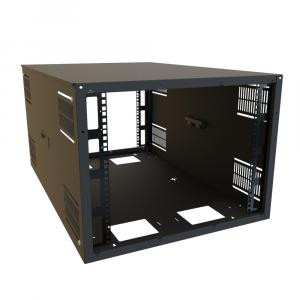 Hammond Manufacturing SDC249U36BK 9U Slim Wall & Floor Rack Cabinet