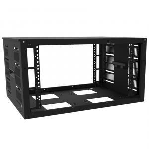 Hammond Manufacturing SDC246U17BK 6U  Slim Wall & Floor Rack Cabinet