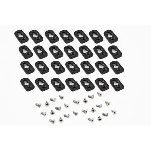 Hammond Manufacturing 1557FOOTBK-24 1557 FOOT KIT ABS BK-24 PCS