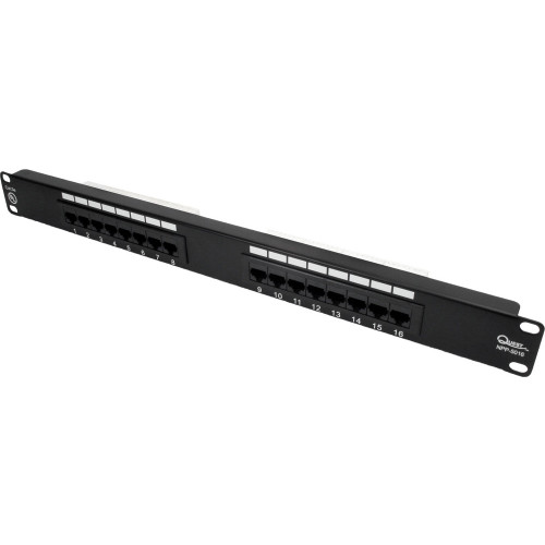 Quest NPP-5016 16-Port 1U Cat5E UTP Patch Panel