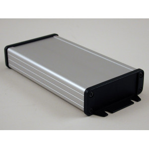 Hammond Manufacturing 1457J1602 watertight extruded aluminum enclosure flanged panels 6.30x3.30x1.12