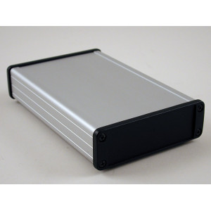 Hammond Manufacturing 1457L1601 watertight extruded aluminum enclosure 6.30x4.09x1.26