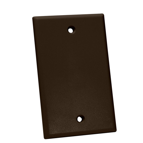 Quest NFP-1003 Single Gang Gray Blank Keystone Wall Plate