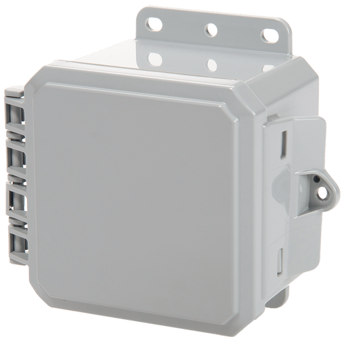 Integra P5053 5" x 5" x 3" High Impact Polycarbonate Hinged Enclosure