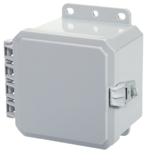 Integra P5053NL 5" x 5" x 3" High Impact Polycarbonate Hinged Enclosure